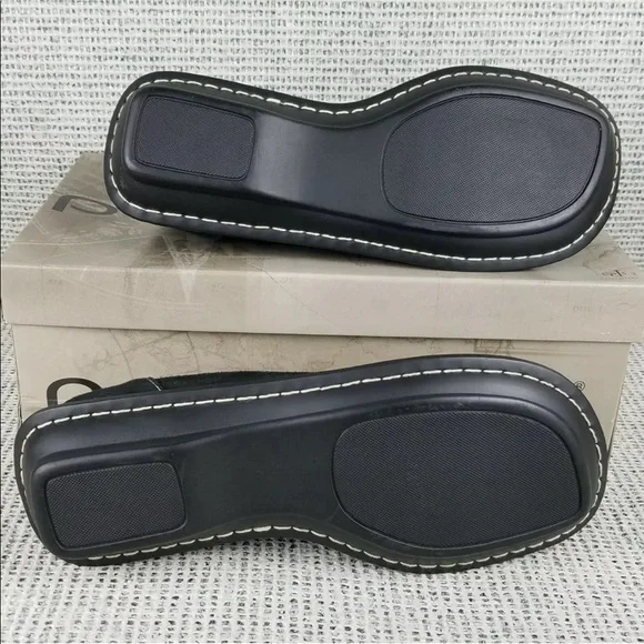 Passports Suede Women’s Black Leather Loafer Shoe NEW in Box Various sizes CUTE - Picture 5 of 9